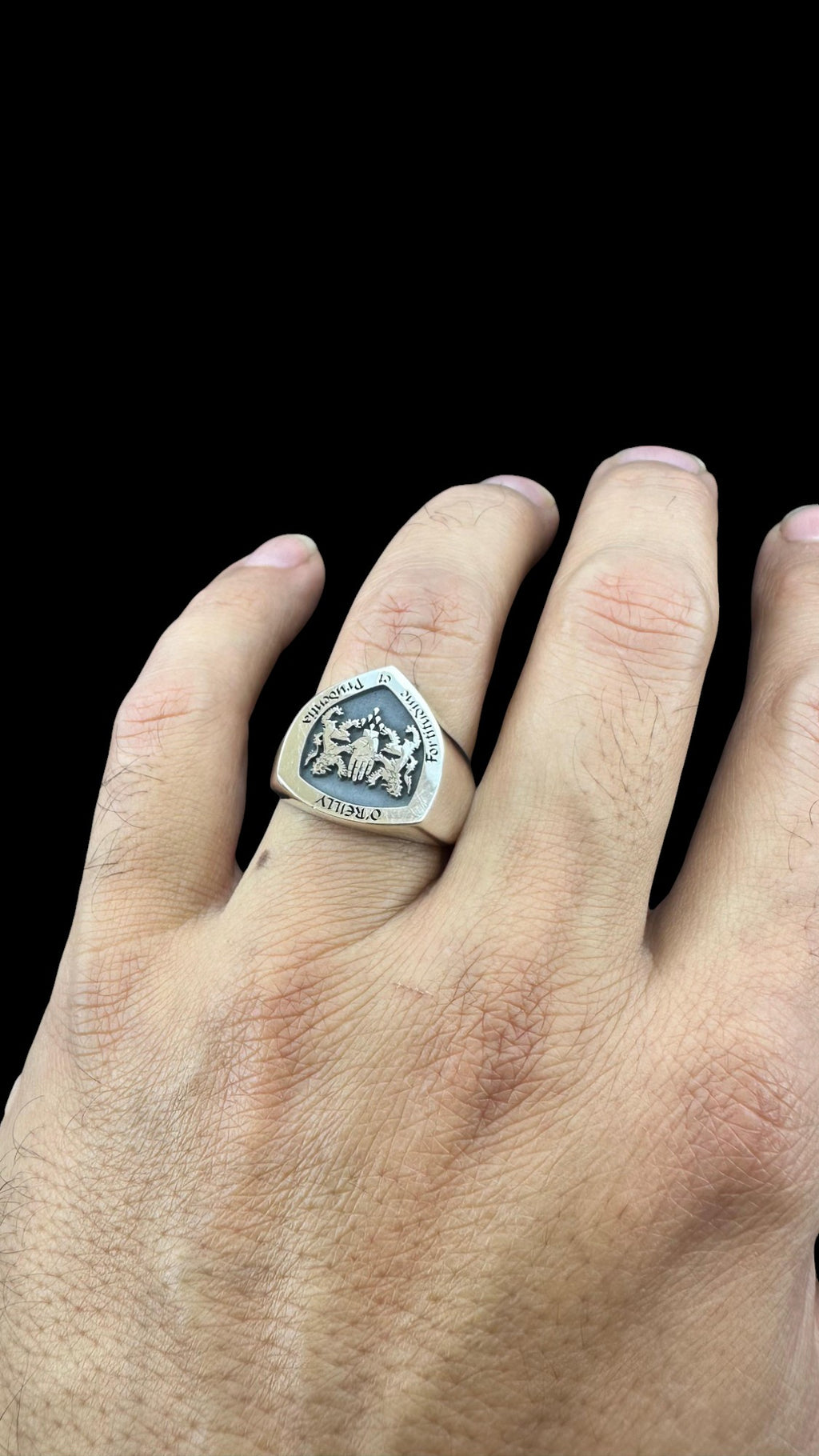 CUSTOM MADE FAMILY CREST RING