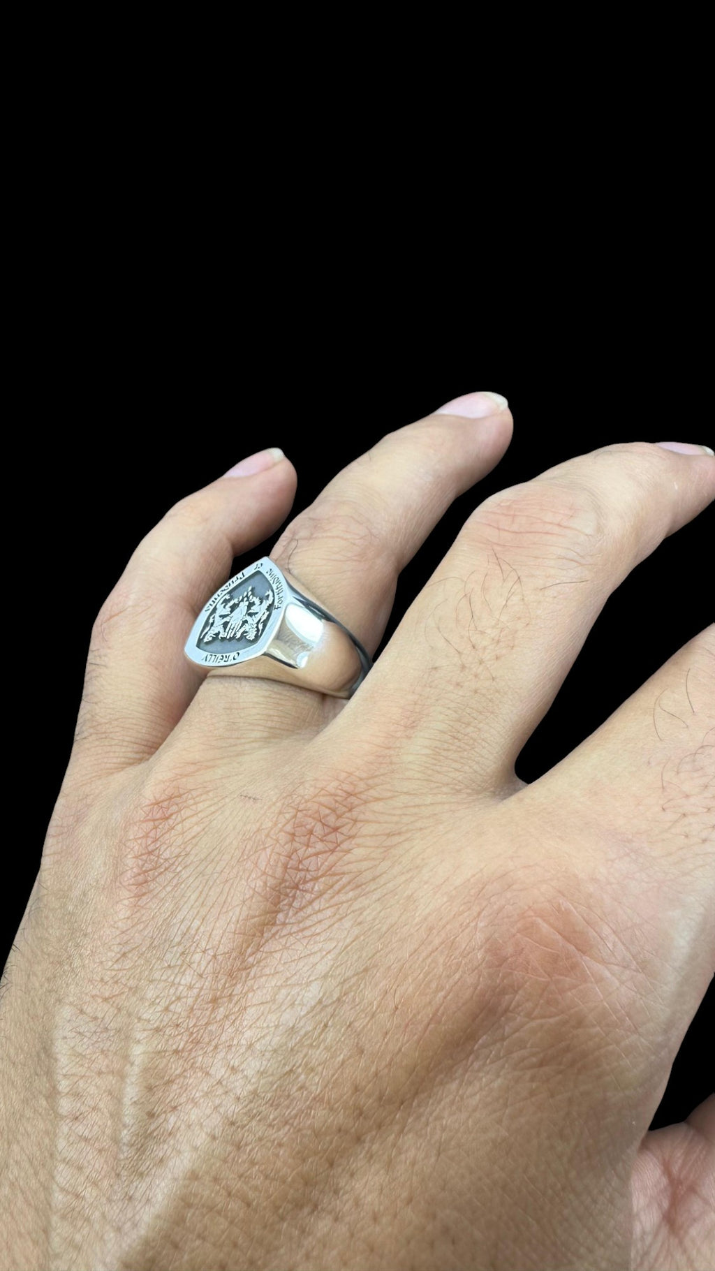 CUSTOM MADE FAMILY CREST RING